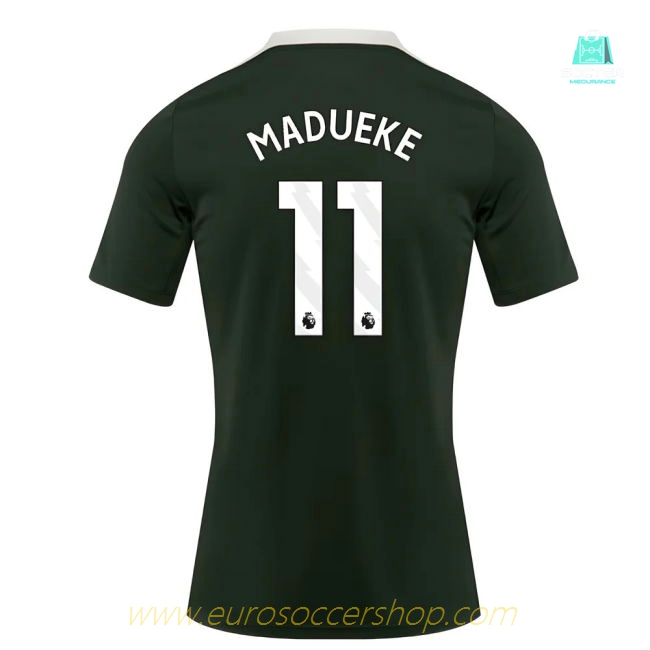 2025-2026 Chelsea Dri-Fit Strike Training Shirt (Green) (Madueke 11)