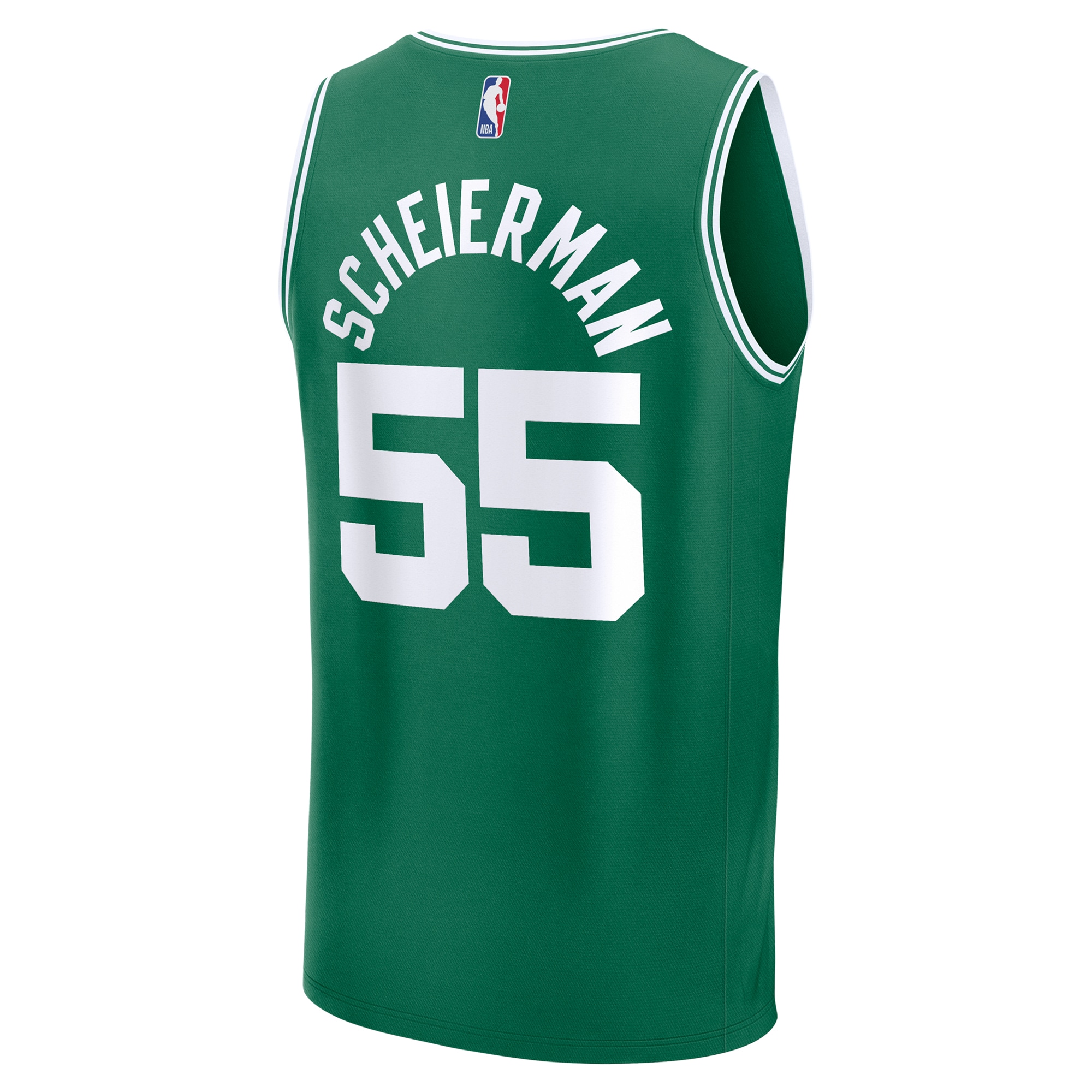 [LK] Baylor Scheierman Boston Celtics 2024 NBA Draft Fast Break Player Jersey - Icon Edition - Kelly Green
