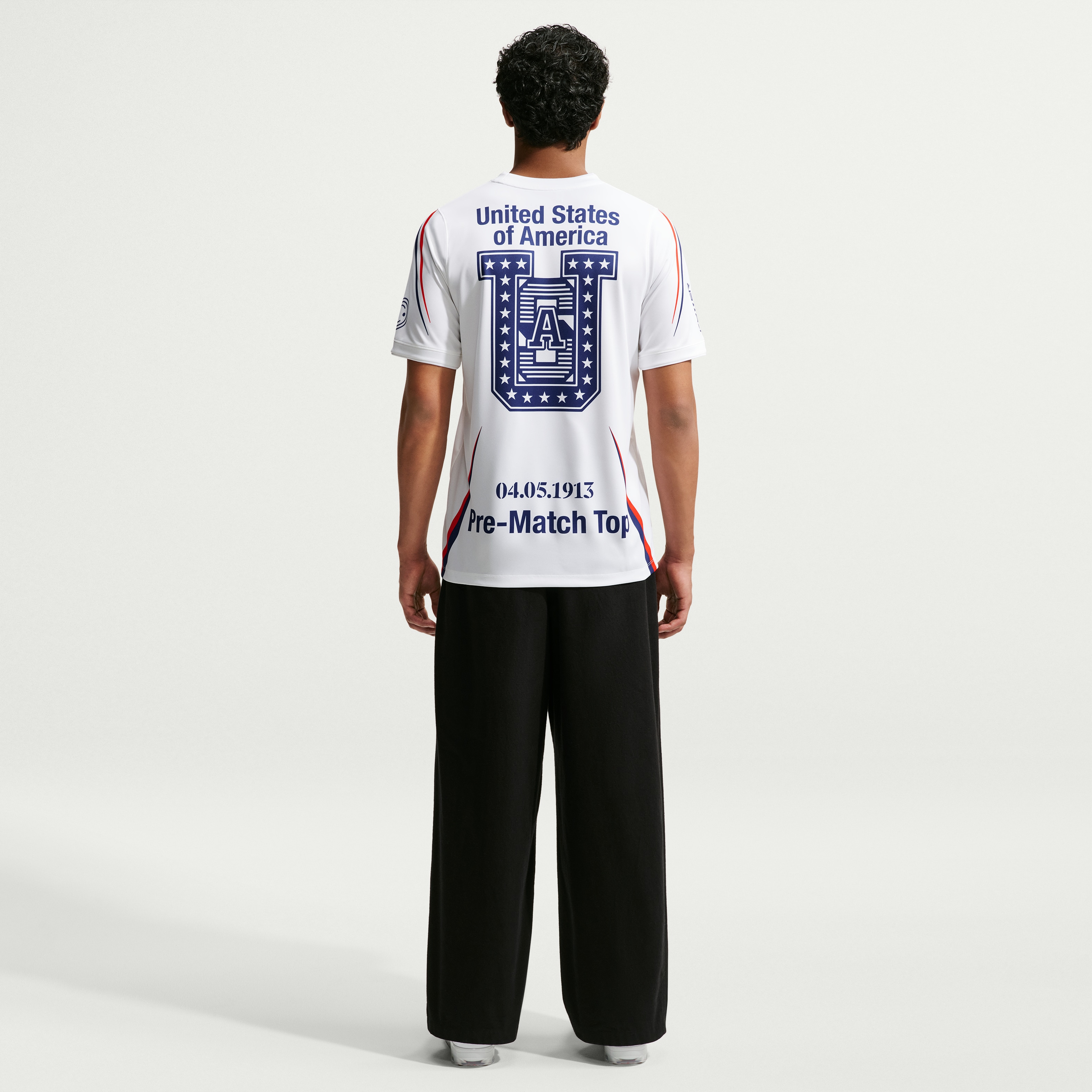 [SJH] USMNT x VAA 2026 Dri-FIT Pre-Match Jersey Top - White