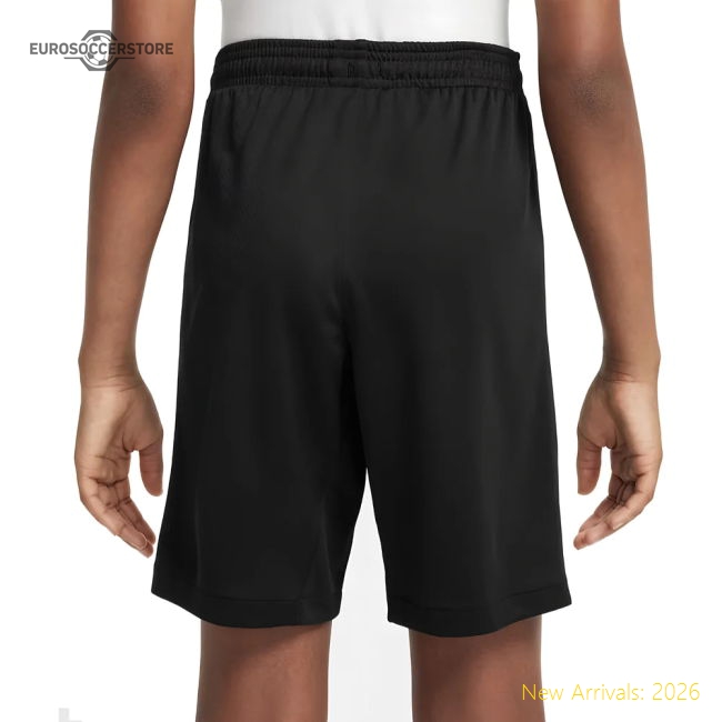 Performance 2025-2026 Inter Milan Home Shorts (Black) - Kids