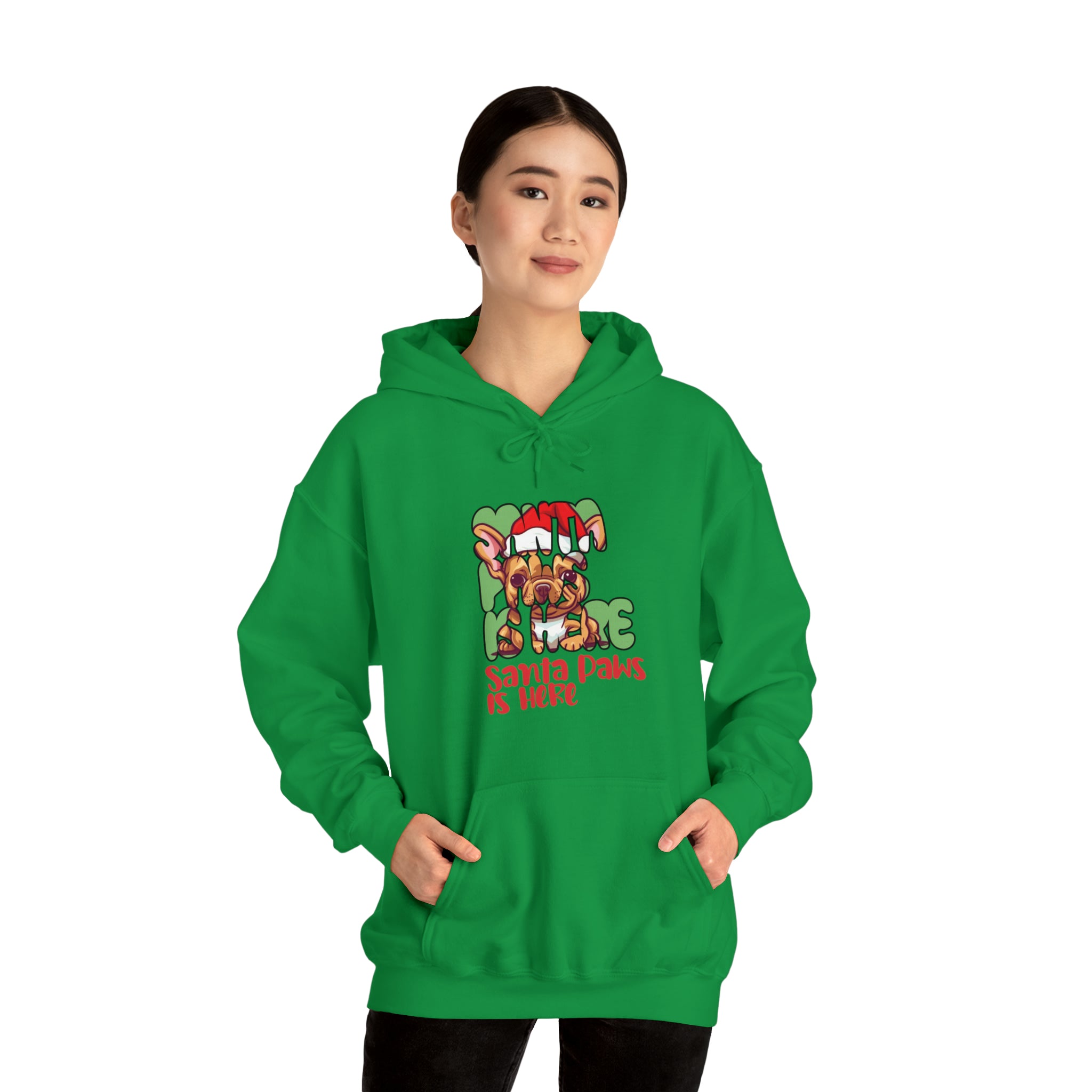Santa - Premium Paws Unisex Hoodie Indoor Comfort | Durable Build