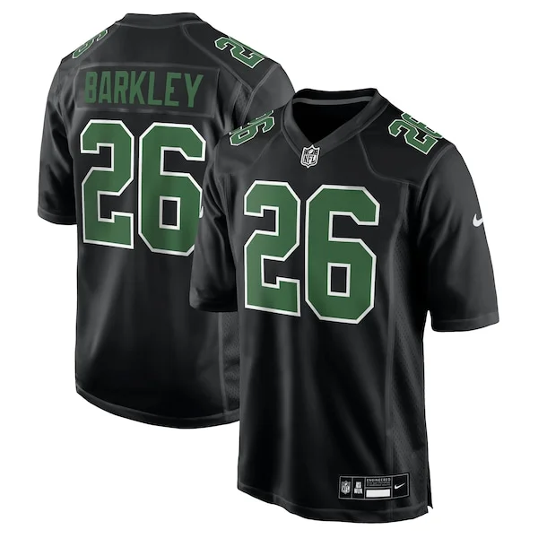None Saquon Barkley Game Jersey - Black | NFL Player Jersey | NFL Foot