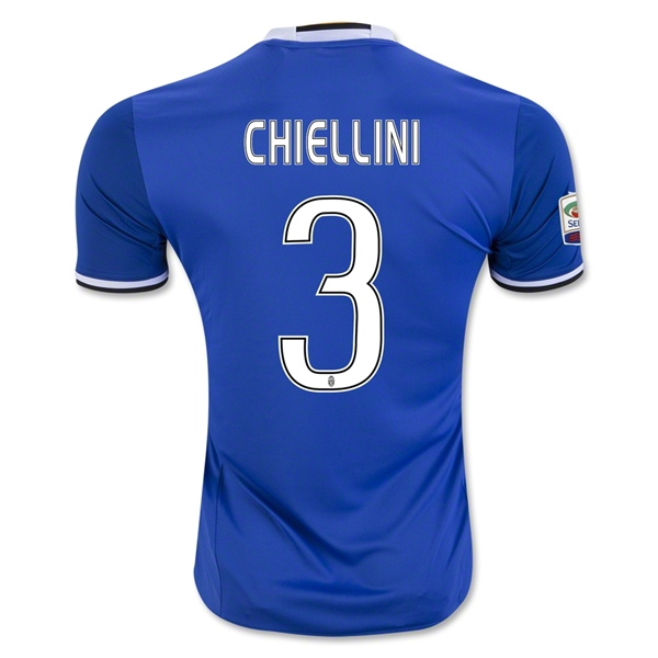 Juventus Away 201617 CHIELLINI 3 Soccer Jersey Shirt - Official
