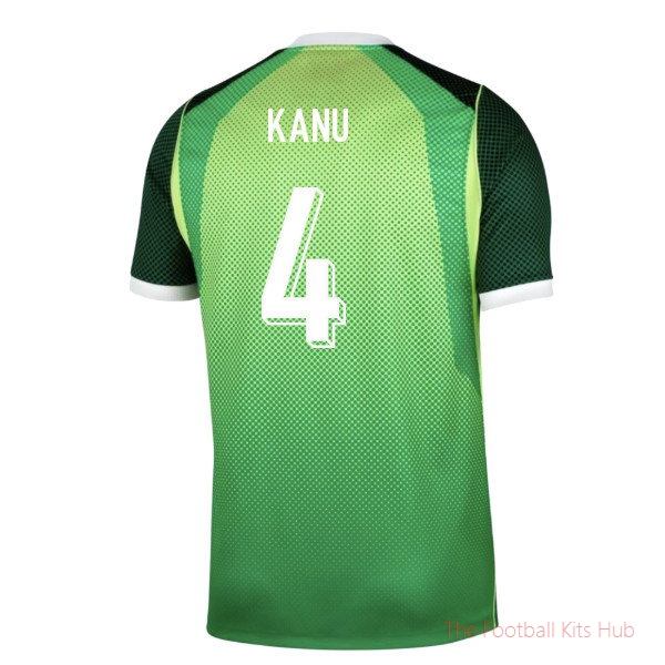 Breathable Replica Nigeria 2026-2027 Home Shirt (Kanu 4)