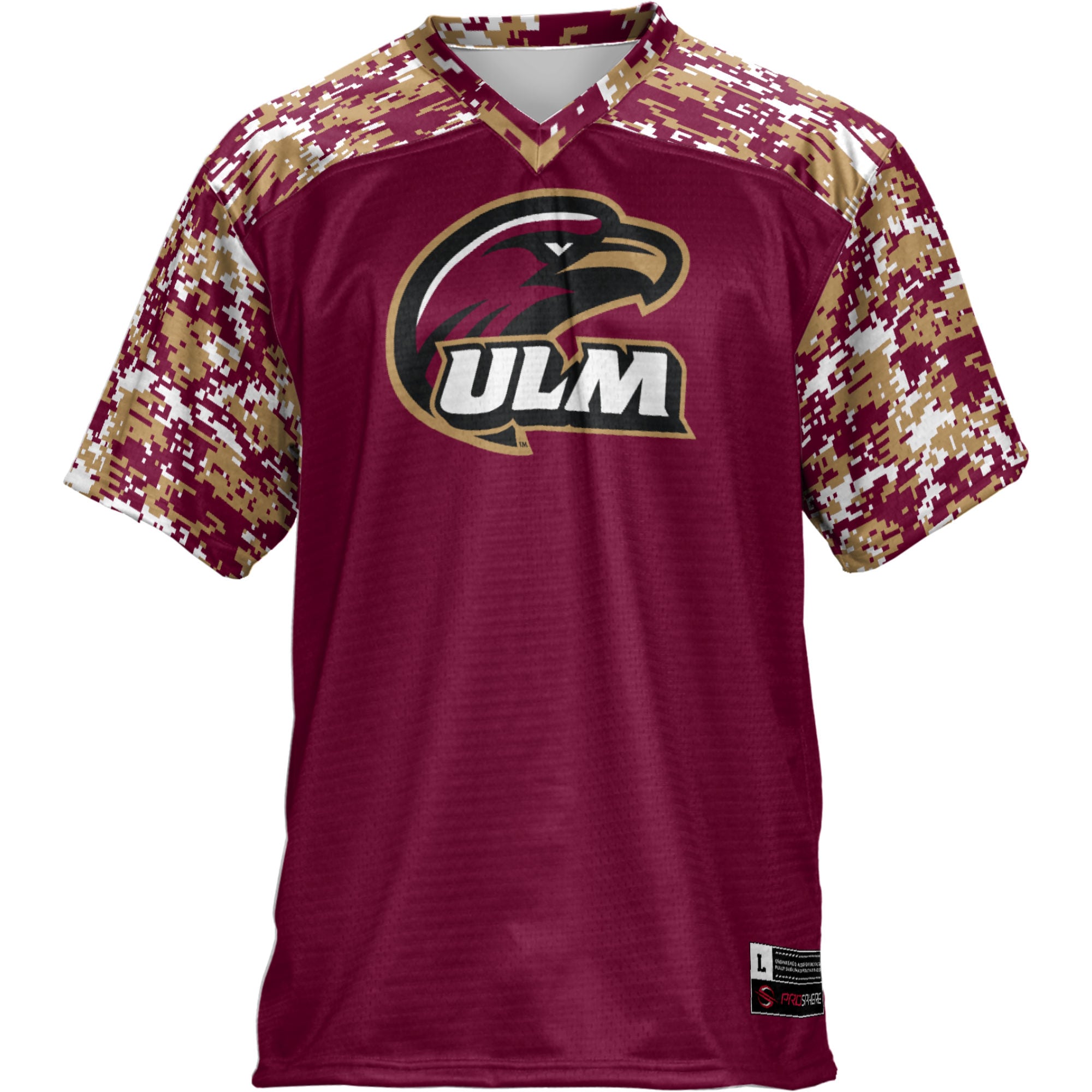 ULM Warhawks Football Jersey - Maroon | Stadium Series 26/27 Season