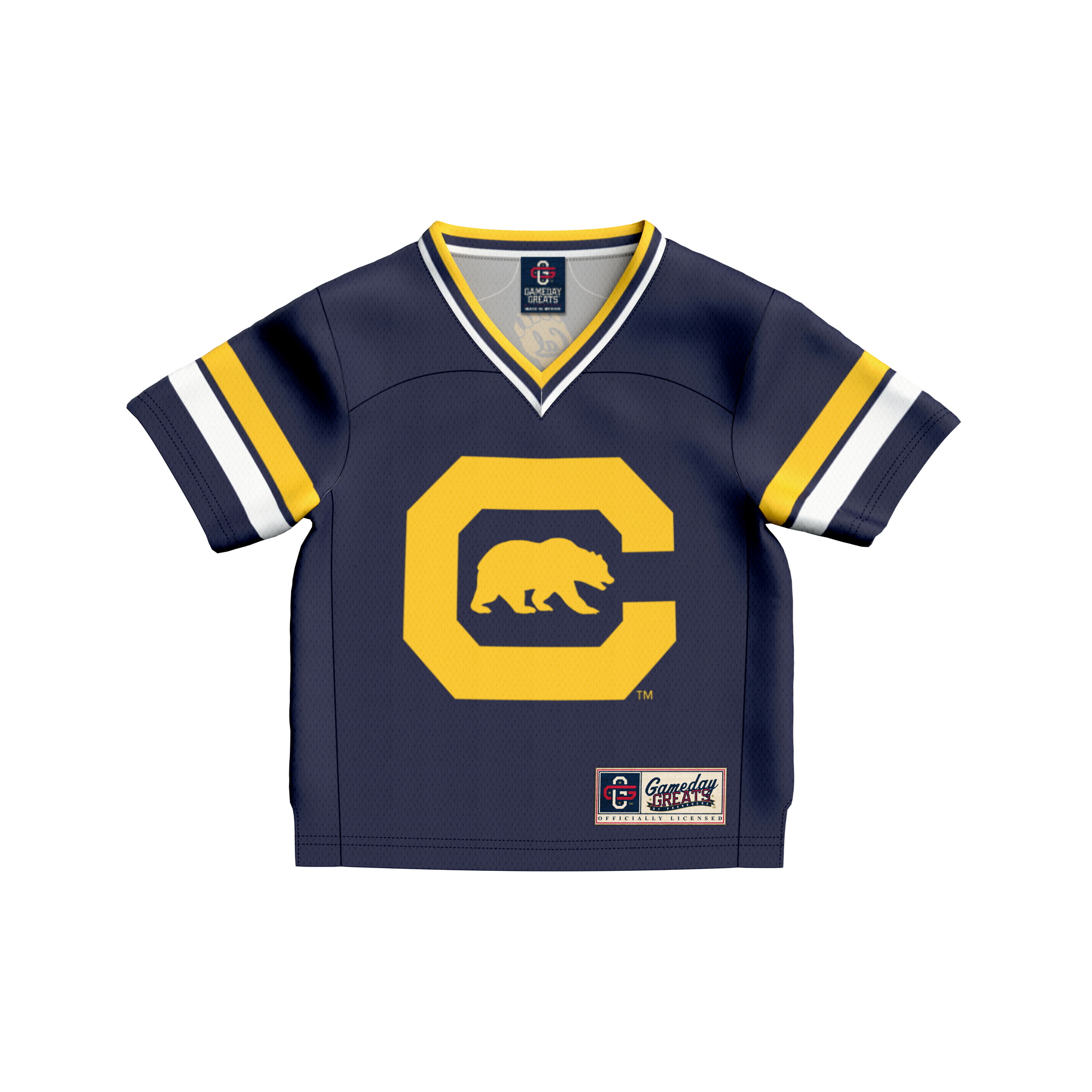 #1 Cal Bears GameDay Greats Toddler Lightweight Collegiate Football Fashion 26/27 Football Jersey - Navy