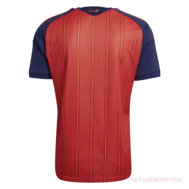 Spain 2026-2027 Home Kit Kids' Custom Name National Team Shirt