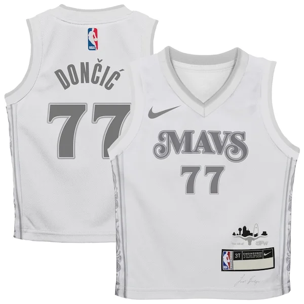 Luka Dončić DAL Superior Swingman Jersey - White - Licensed Product