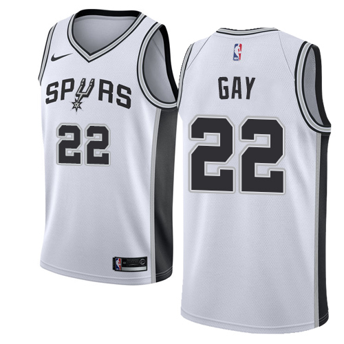 White Antonio Spurs #22 Nike Jersey NBA Fan Apparel Basketball Jersey