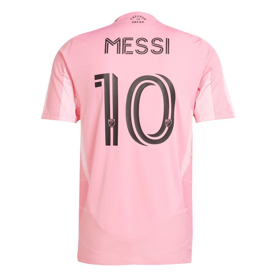 Player Version Messi #10 Inter Miami CF Home Soccer Jersey 2025Authent
