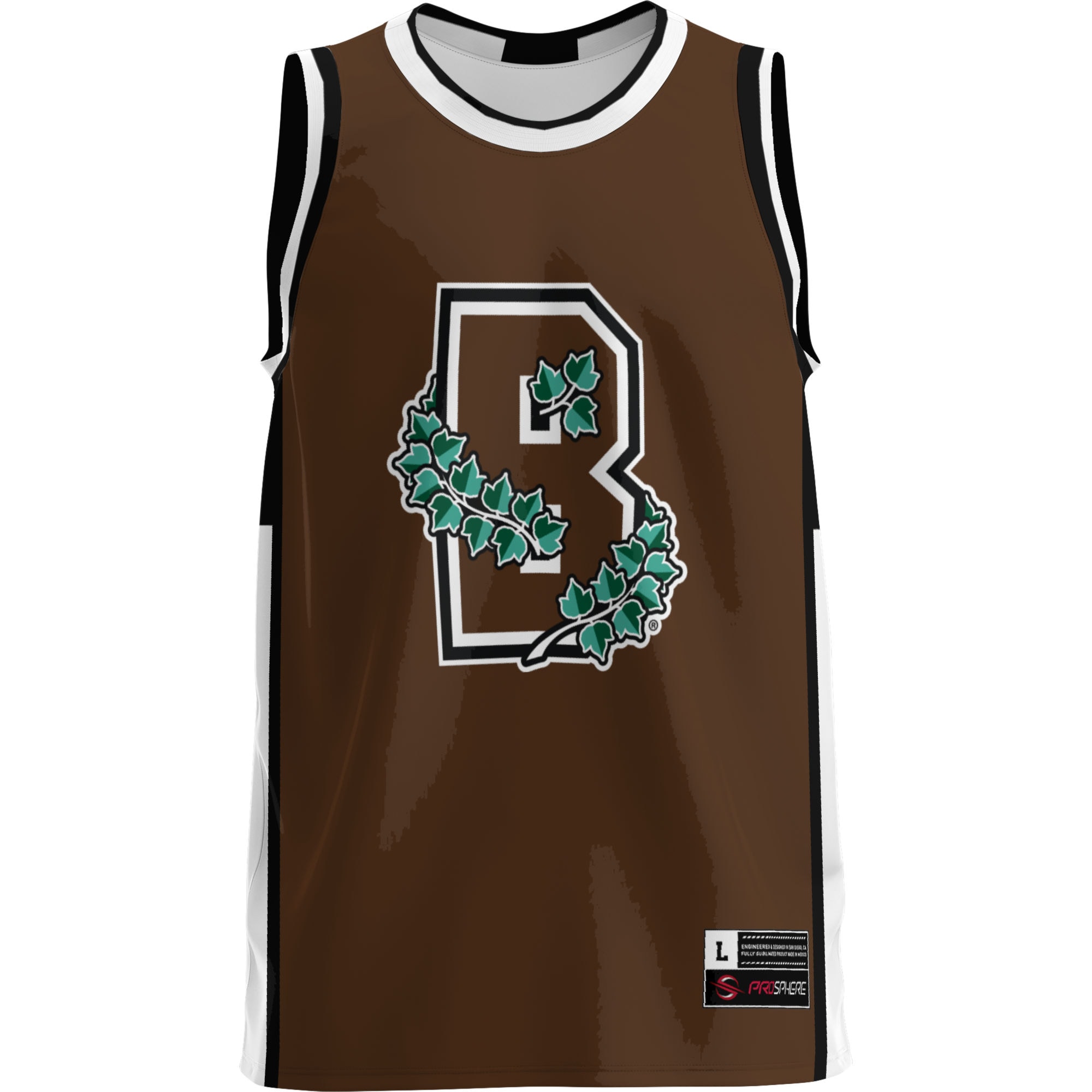 [DDG] Brown Bears GameDay Greats Lightweight Basketball Jersey - Brown