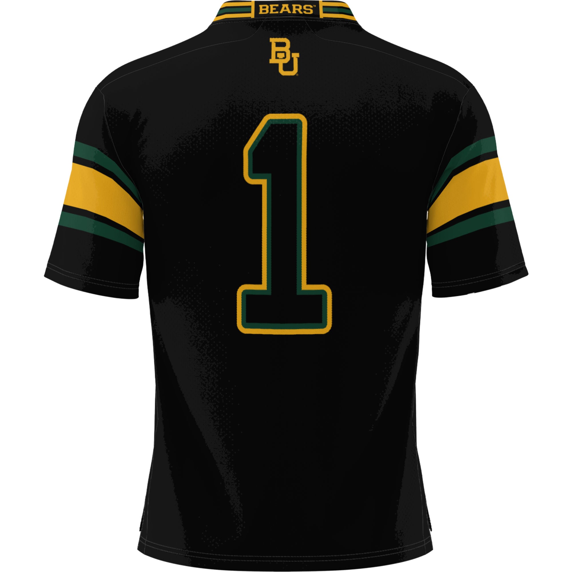 [Youth] Baylor Bears #1 Football Jersey - Black | Stadium Series 2026