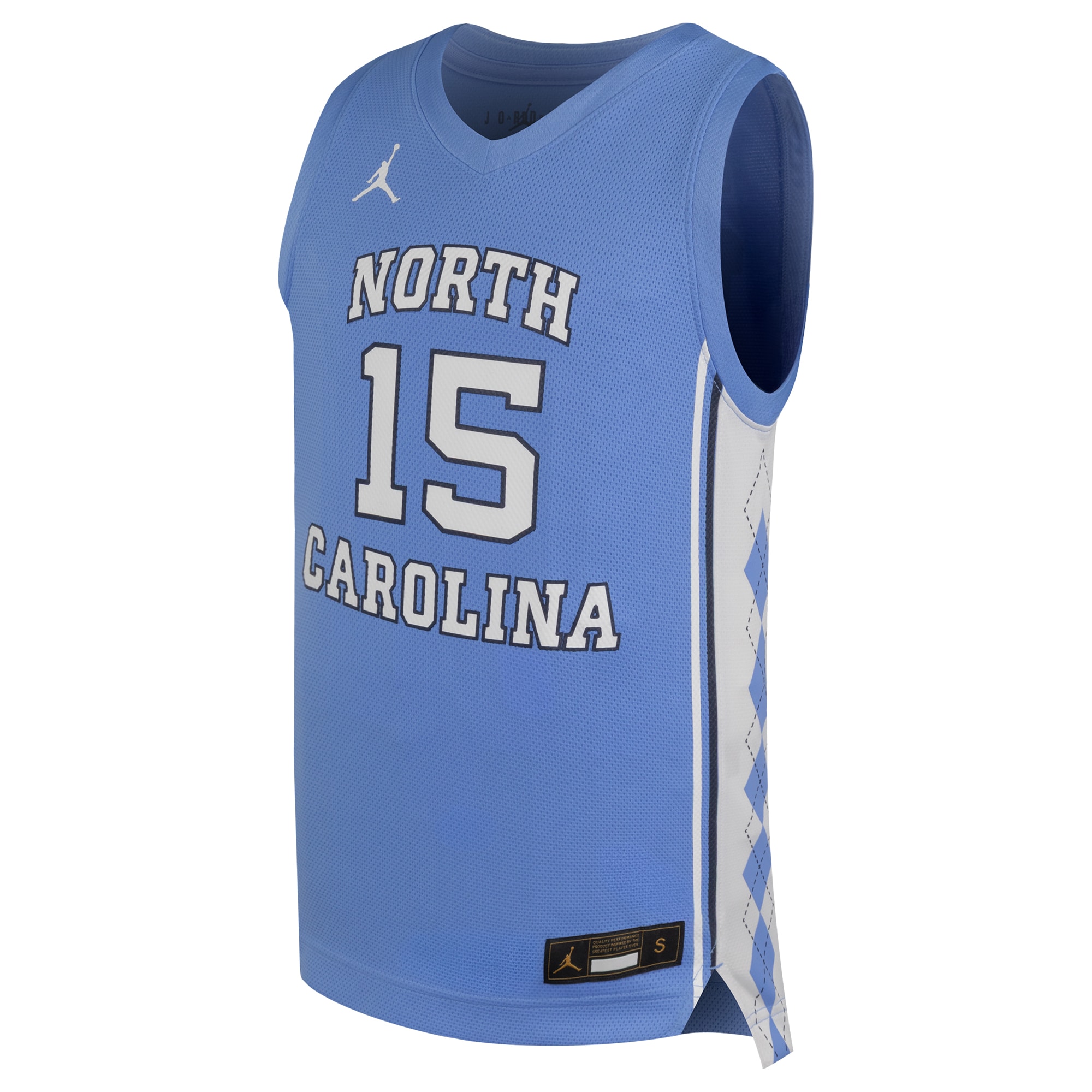 [DDG] Vince Carter North Carolina Tar Heels Youth Replica Basketball Jersey - Carolina Blue
