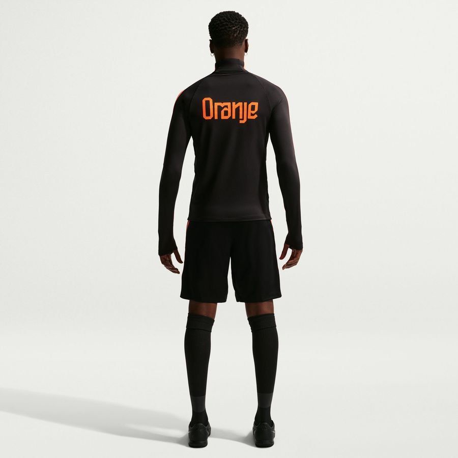 [EFKS] 2026 Holland Shorts Dri FIT Strike World Cup Black/Hyper Crimson Training