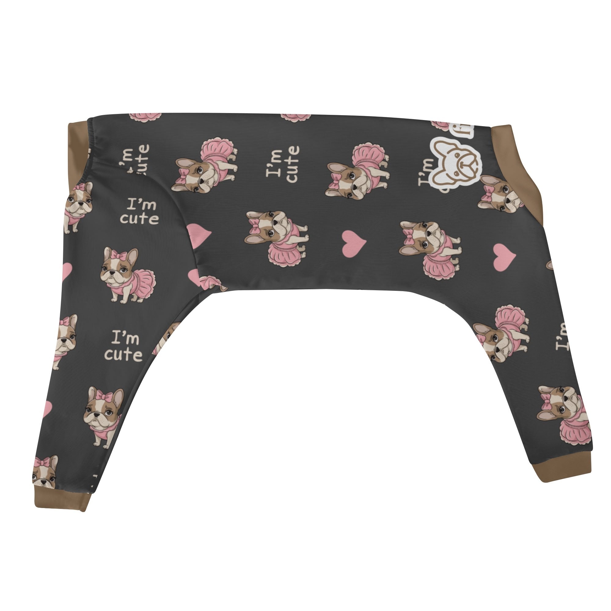 French Bulldog I'm Cute Frenchie Pajamas – Ultra Soft, Cozy, &