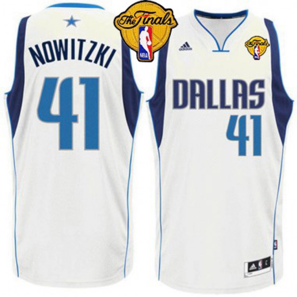 Elite 41 White Jersey - - NBA Collection