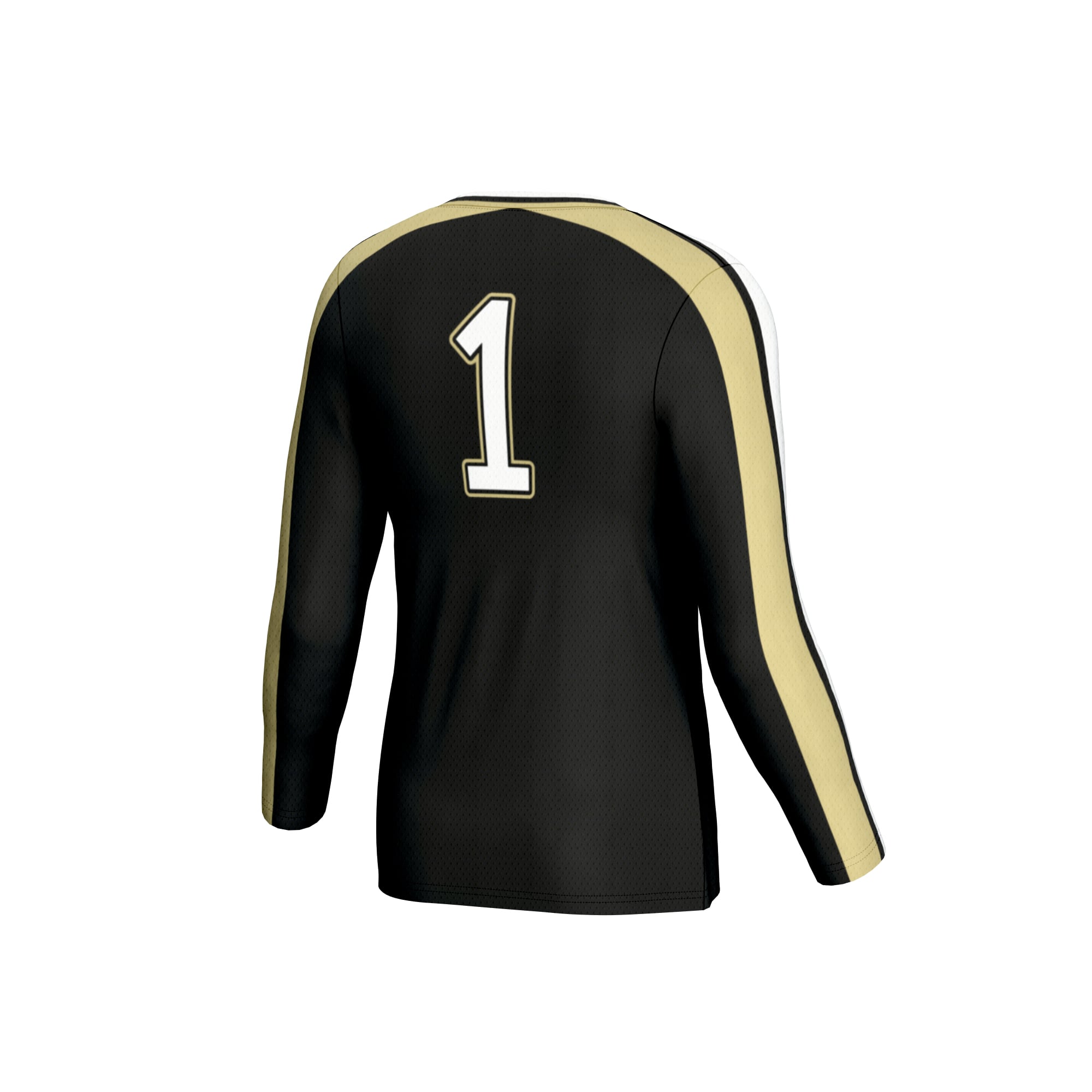 Colorado Buffaloes GameDay Greats Unisex #1 Lightweight Volleyball Fashion Jersey - Black
