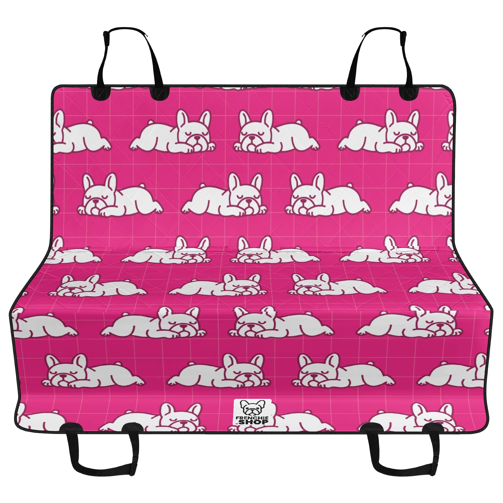 Fashion-Forward Marshmallow - Car Pet Seat Covers For French Bulldog ...