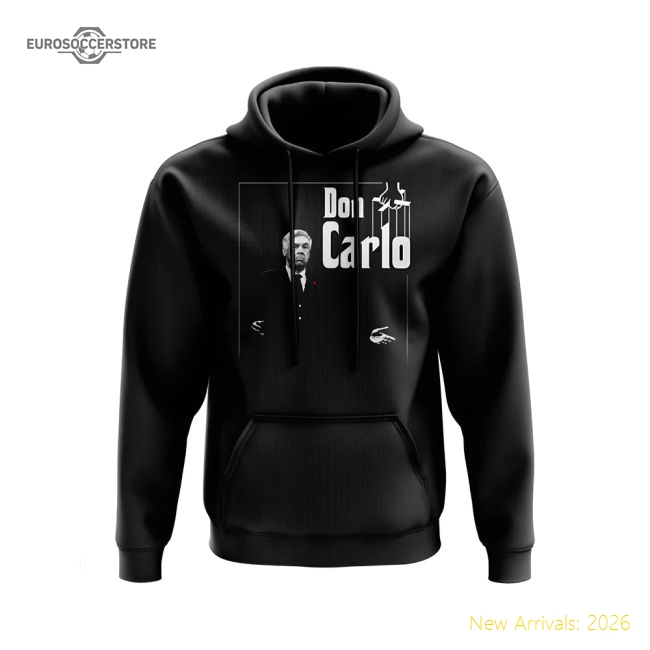 Carlo Ancelotti Don Carlo Football Hoody (Black)