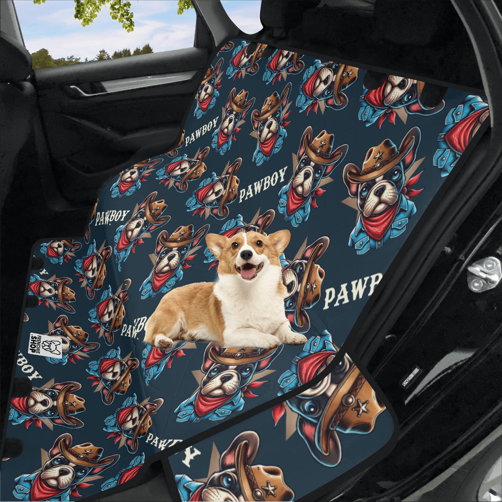 Lifestyle-Driven Pawboy - Car Pet Seat Covers For French Bulldog as a