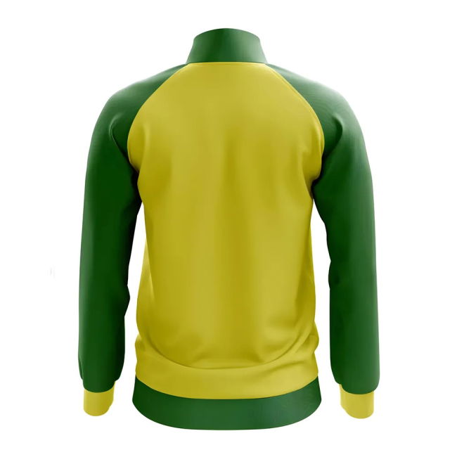 Pro-Grade Senegal Concept Football Track Jacket (Yellow)