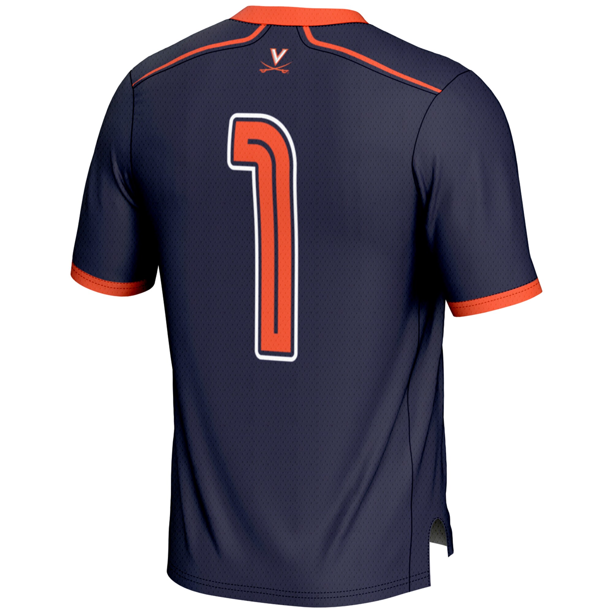 [NJP] Virginia Cavaliers GameDay Greats Youth Lacrosse Fashion Jersey Lightweight - Navy