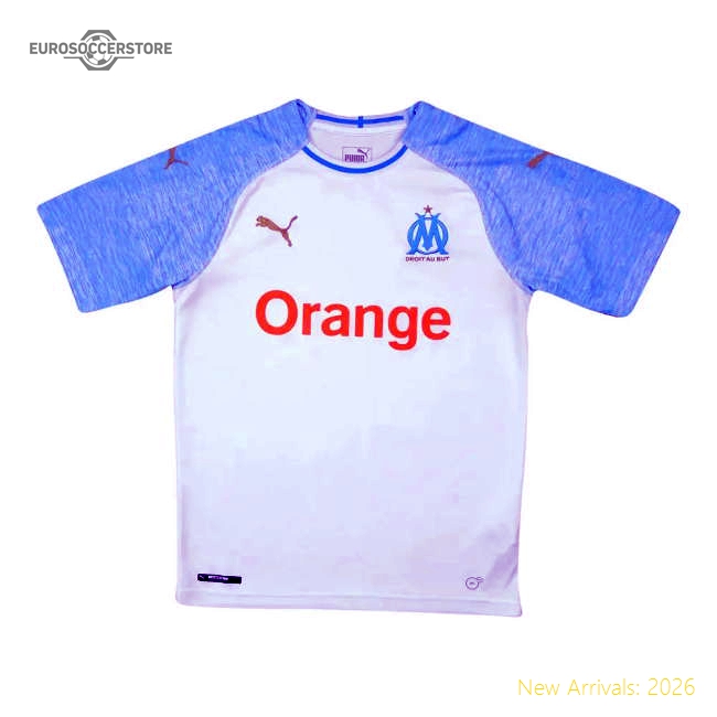Home Club Teams,Marseille Marseille 2018-19 Jersey Shirt (Xs) (Very