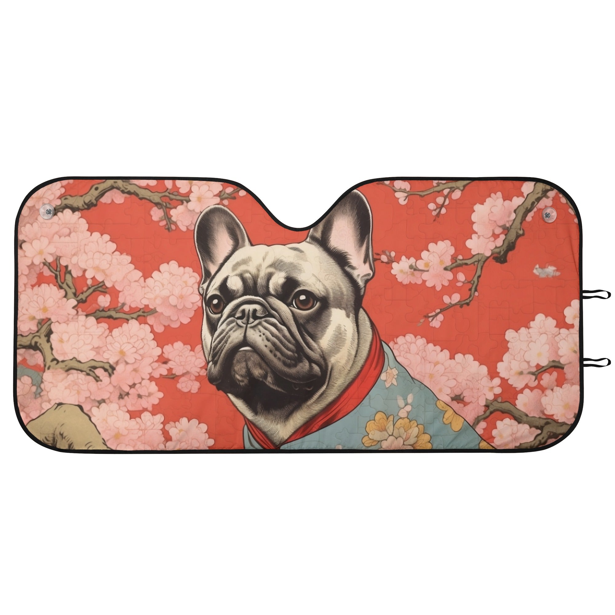 French Bulldog Papillon Car Auto Sun Shade Practical Pet Supply