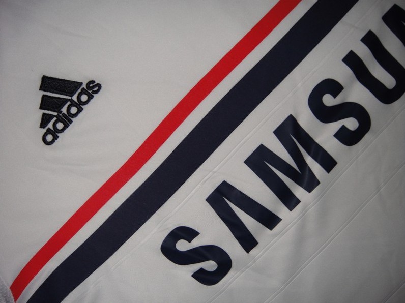 Match Quality 13-14 Chelsea White Away Soccer Jersey Shirt