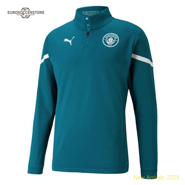 2021-2022 Man City Kids Soft Jersey Drycell Dri-fit Climacool
