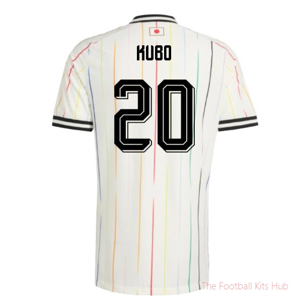 2026-2027 Japan Authentic Away Shirt (Kubo 20)