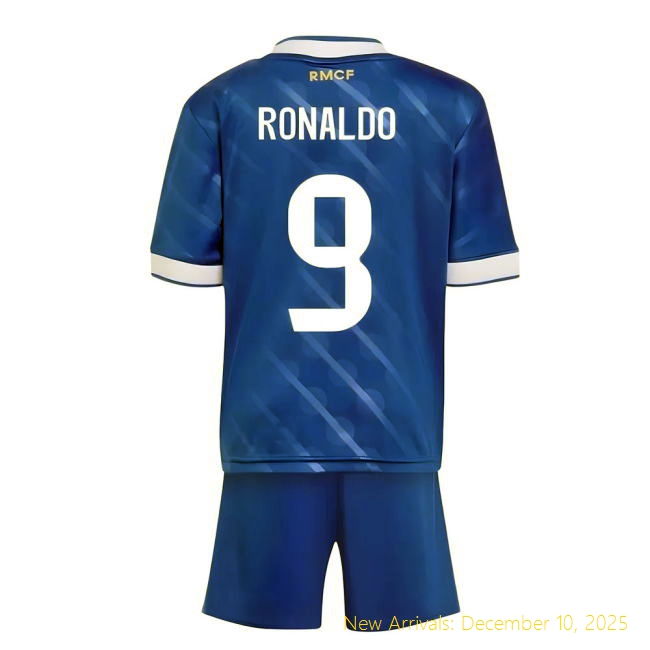 2025-2026 Real Madrid Third None - High Quality Football (Ronaldo 9)