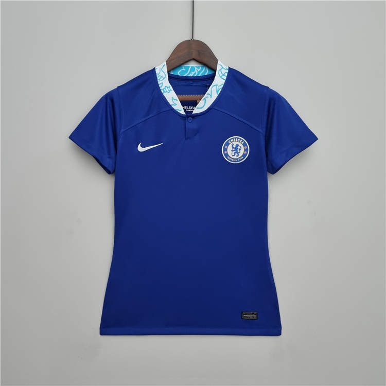 Moisture Wicking Chelsea 2223 Home Blue Women's Soccer Jersey