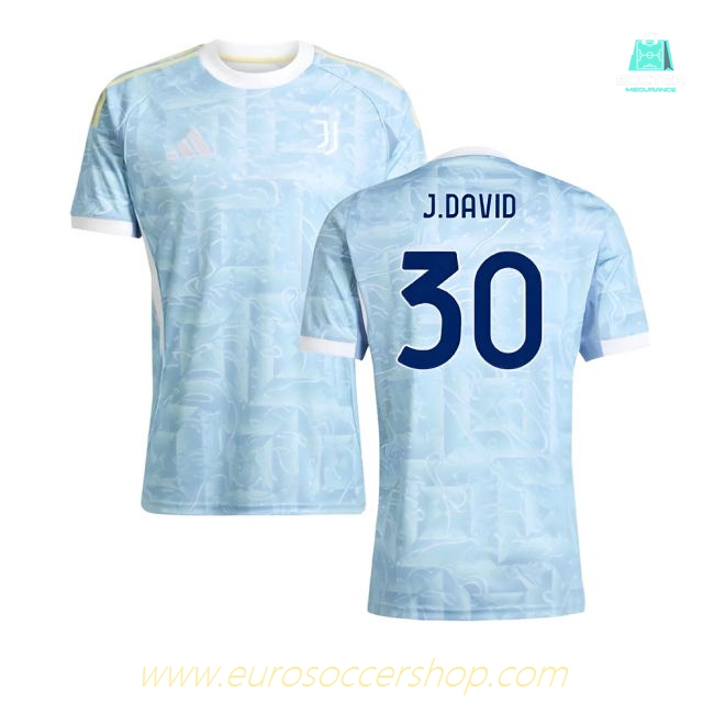 2025-2026 Juventus Away Shirt (J.David 30)
