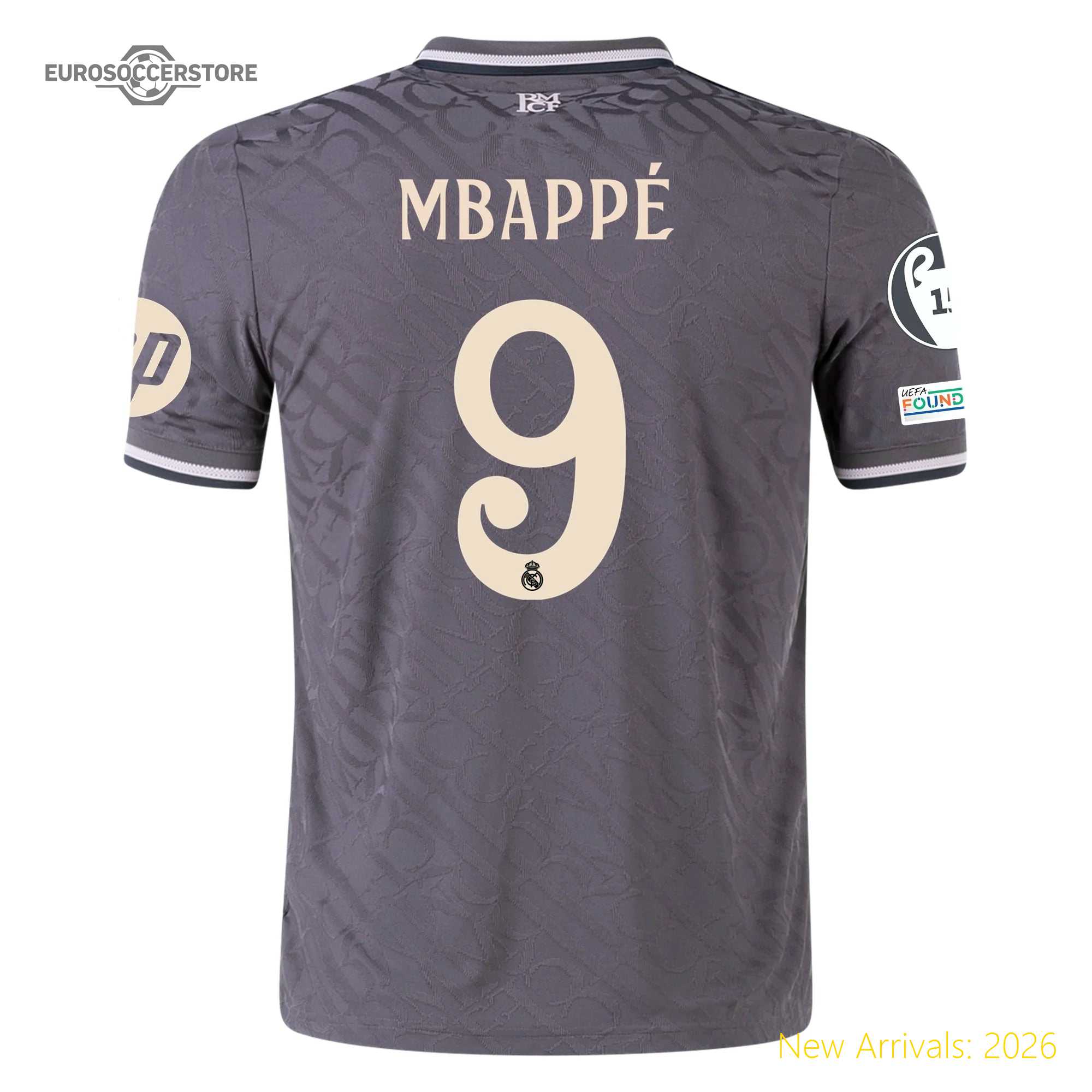 Classic Design Official Men Rma Attacking Threat Third Jersey 2023