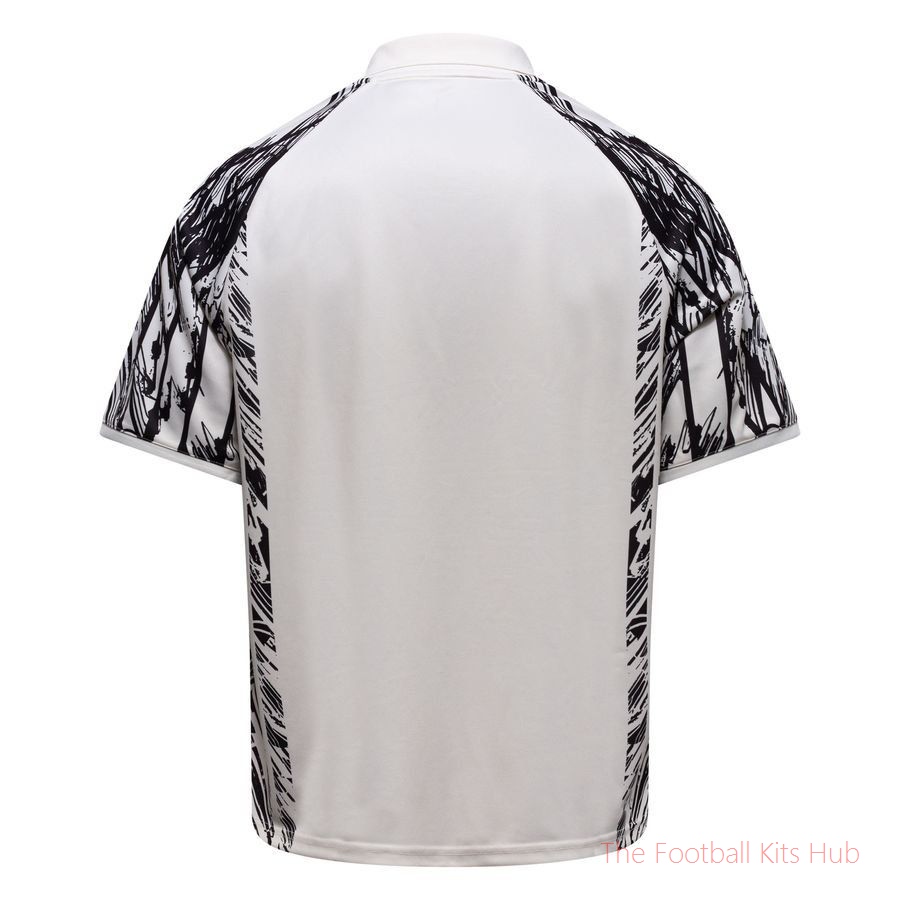 Dortmund Football Shirt King Retro - Warm White/PUMA Black