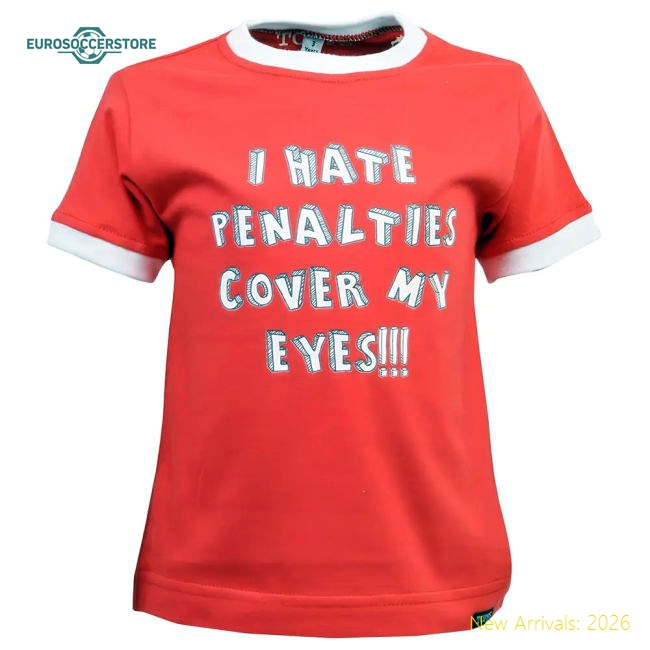 Kids I Hate Penalties Red/White Ringer