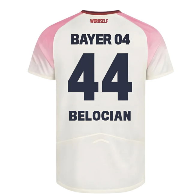 Professional Grade Authentic Football Bayer Leverkusen Away Shirt ...