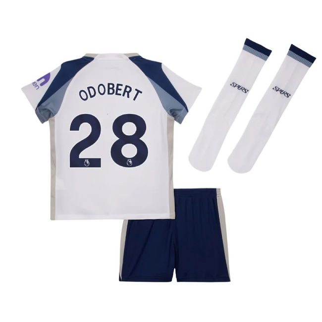 Kids Tottenham Main Team Pro Level Home Pro Level Shirt (Odobert 28)