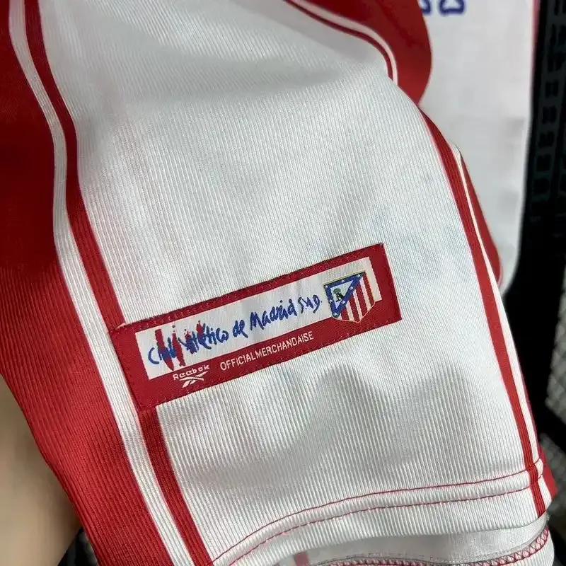 Cheap 1999-2000 Atletico Madrid Jersey retro kit