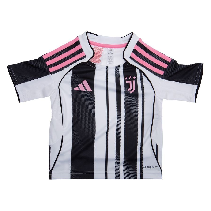 Juventus Home Shirt 2025/26 Mini Kit Kids In Multiple Adult Sizes