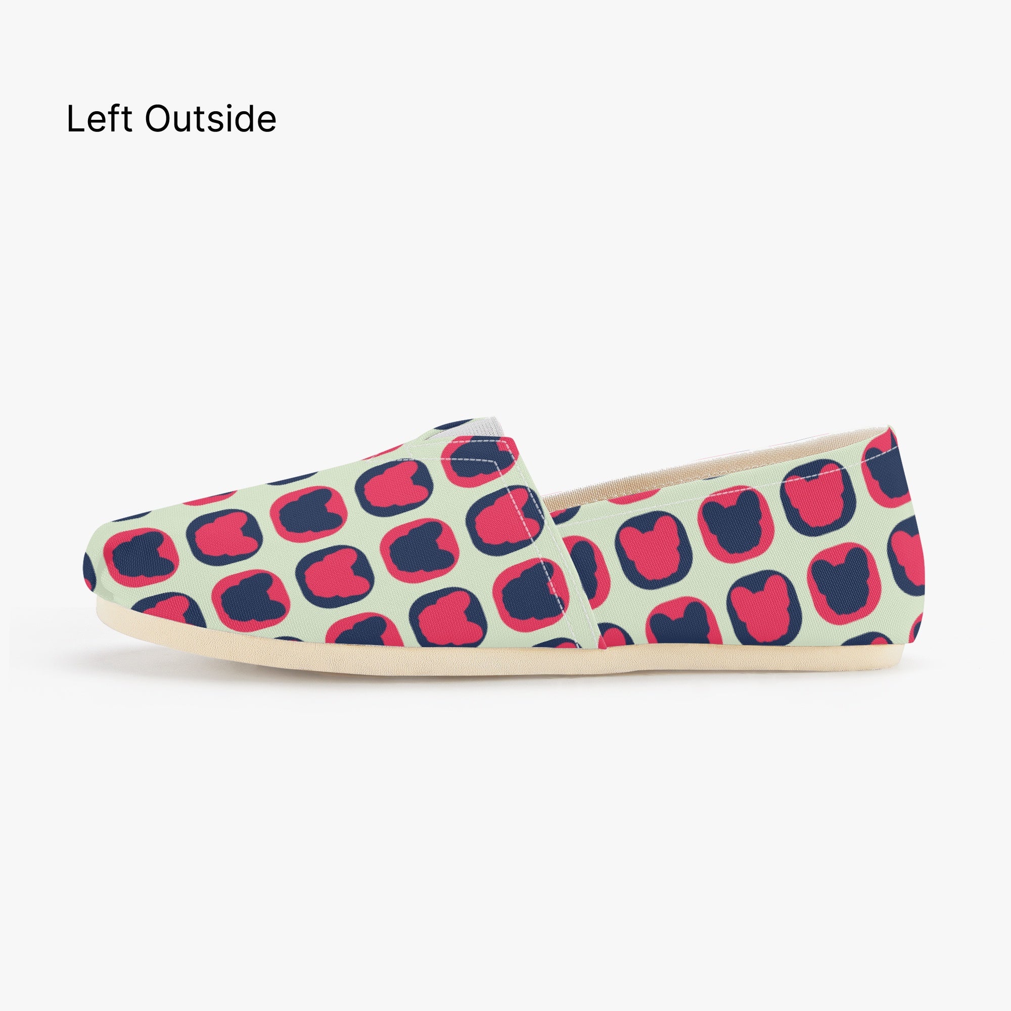 Genet - Premium Casual Canvas Shoes Frenchie Themed Wear | Durable Build