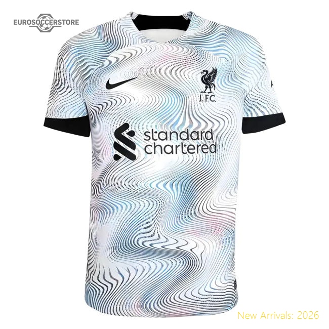 Official 2022-2023 Liverpool Away Vapor Player Issue Shirt - Premium