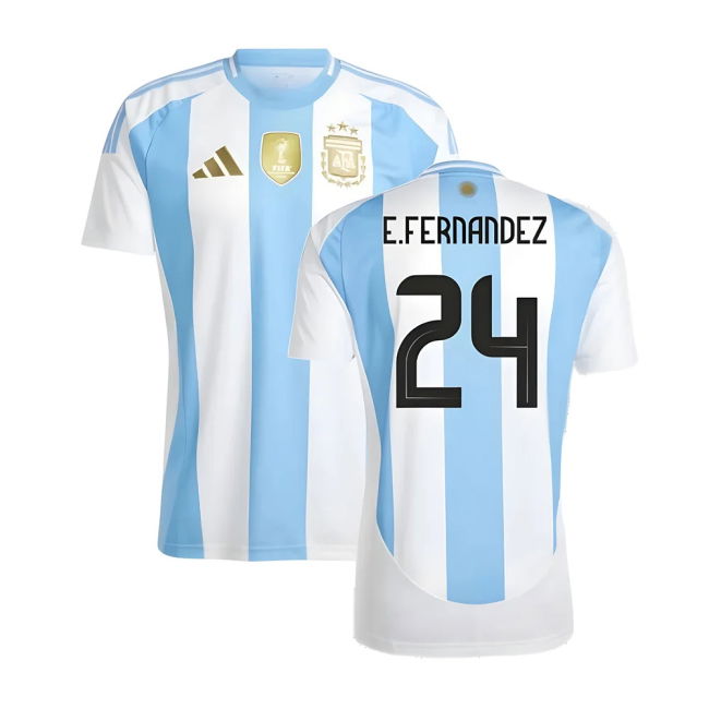 FERNANDEZ 24 Exclusive Argentina Home Collector Jersey 2024-2025
