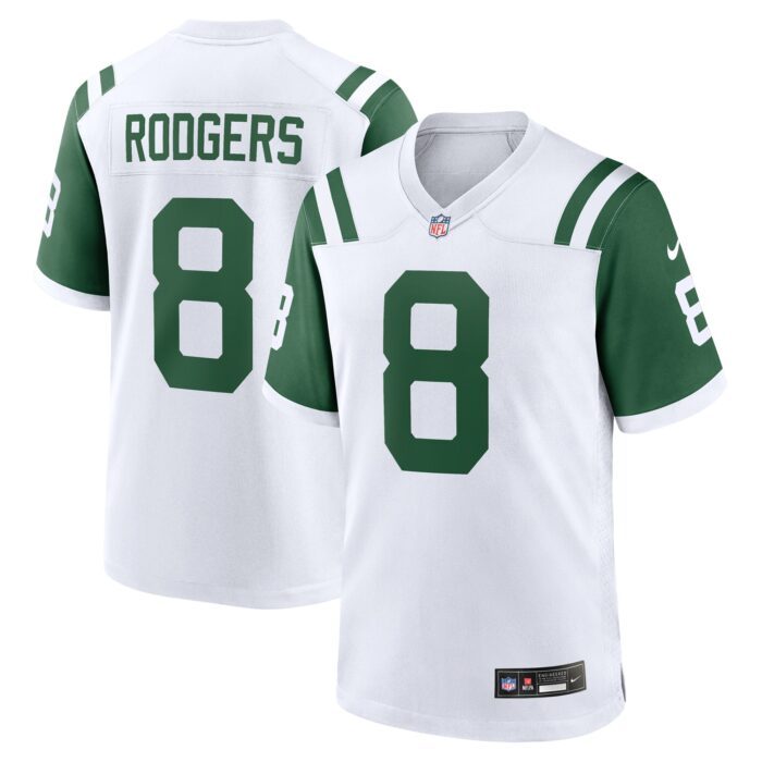 None Men's NY Jets Timeless Genuine Jersey Game Day Wear