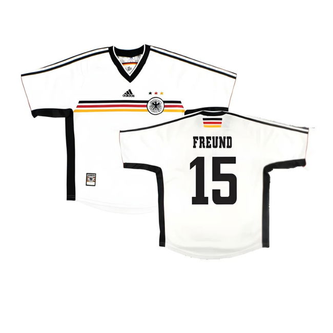 Germany 1998-00 Home Shirt ((Very Good) L) (Freund 15)