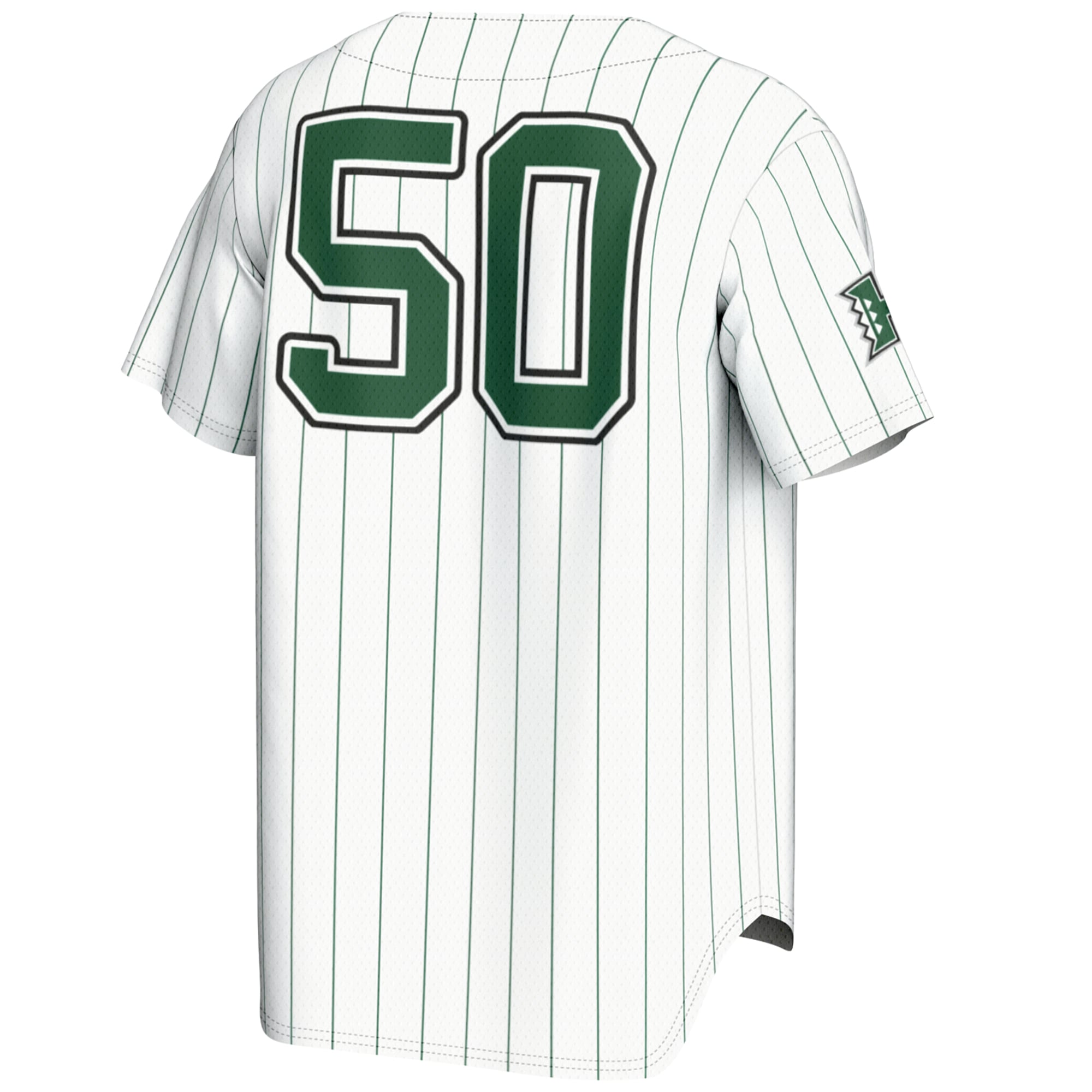 #1 Hawaii Rainbow Warriors GameDay Greats Lightweight Baseball Jersey - White