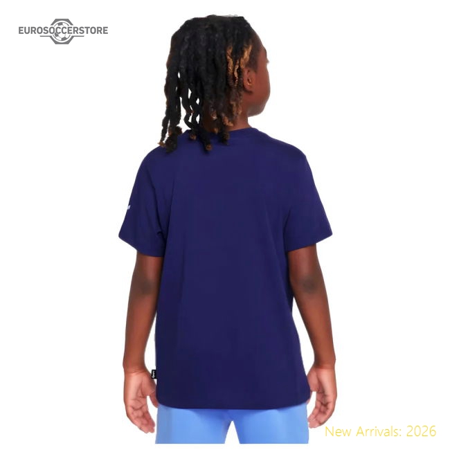 2024-2025 Tottenham Hotspur Just Do It T-Shirt (Navy) - Kids