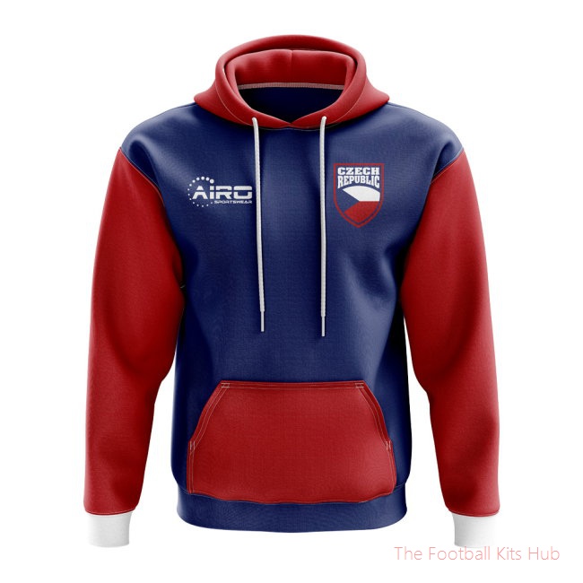 Czech Republic Concept Country Football Hoody (Navy)