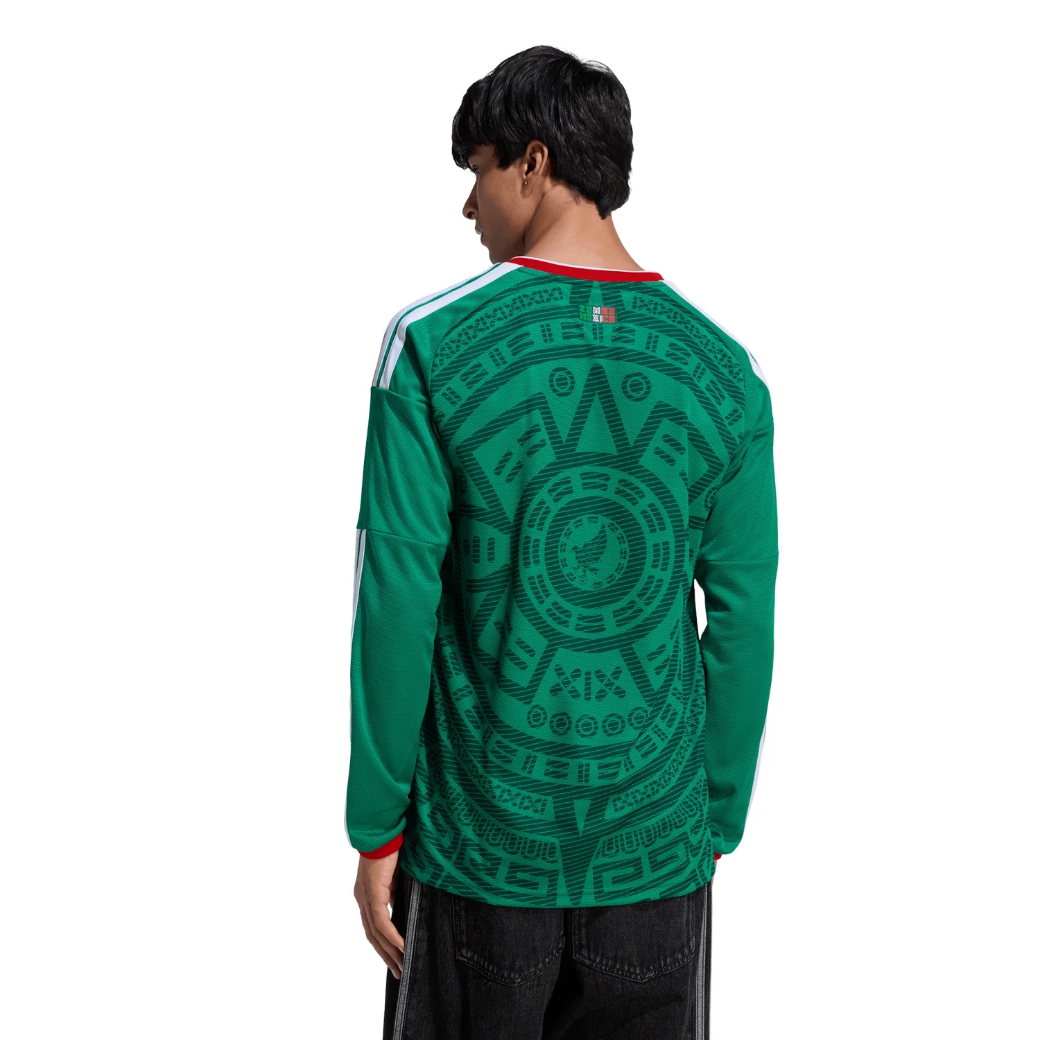 Mexico 2026 Home Long Sleeve Jersey Men's - Green Host Edition Kit
